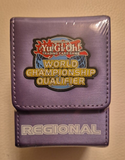SEALED WCQ Regional Purple Deck Box 2018 RARE Yu-gi-oh! YGO Porta Deck viola - Image 1