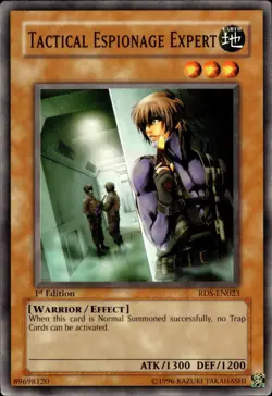 Tactical Espionage Expert - 1st Edition RDS-EN023 - NM - YuGiOh - Image 1