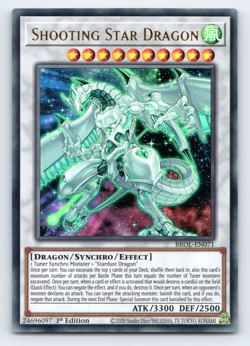 Shooting Star Dragon - BROL-EN071 - Ultra Rare 1st Edition Yugioh - Image 1