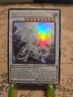 YuGiOh Blue-Eyes Spirit Dragon 2016 Mega-Tins Limited Edition CT13-EN009 LP - Image 1