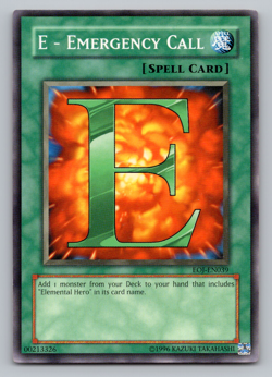 E - Emergency Call - EOJ-EN039 - Common - Yugioh - Image 1