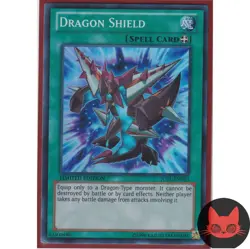 Yugioh Dragon Shield JOTL-ENDE3 Super Rare NM - Image 1