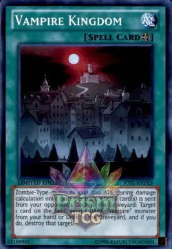 Vampire Kingdom Super Rare #JOTL-ENDE4 Yugioh Super Rare - Image 1