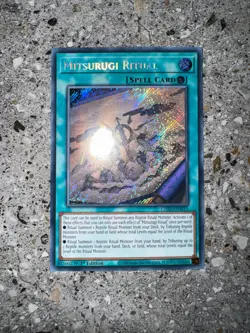 Yugioh TCG Mitsurugi Ritual L26D-ENM15 Secret Rare 1st Edition NM-M - Image 3