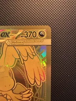 Mega Dragonite ex 295/217 Gold Hyper Rare Pokemon Ascended Heroes - Image 3