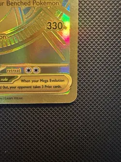 Mega Dragonite ex 295/217 Gold Hyper Rare Pokemon Ascended Heroes - Image 4