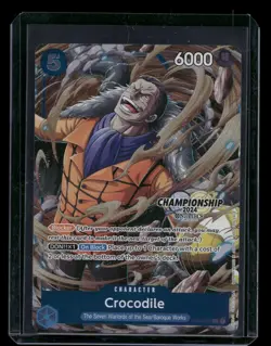 Crocodile (CS 2024 Celebration Pack) ST03-003 - One Piece TCG - NM/M - Image 1