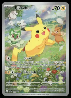 Pokemon Cards Pikachu 088 Scarlet & Violet Holo Promo NM - Image 1