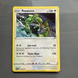 McDonald's Promos Rayquaza TCG Card 014/015 2024 Regular Pokemon NM - Image 1