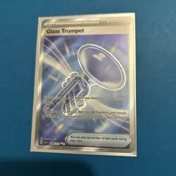 Pokemon TCG Glass Trumpet Trainer 260/217 Ascended Heroes Full Art Mint NM - Image 1