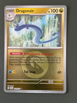 Pokemon TCG Dragonair Ascended Heroes 151/217 Energy Holo Near Mint - Image 1