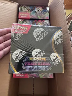 Pokemon TCG - Mega Evolution - Phantasmal Flames Booster Box - New Sealed - Image 1