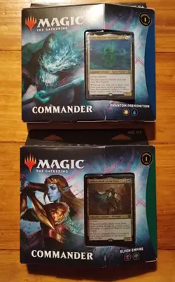 Kaldheim Commander Elven Empire + Phantom Premonition Sealed MTG LOT B - Image 1