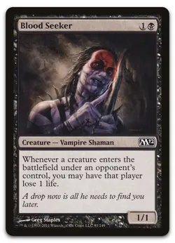 Blood Seeker #81 (NM) Magic 2012 (M12) M12 Magic MTG - Image 1