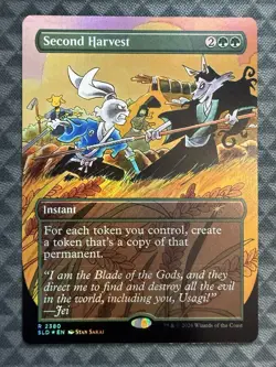 MTG Second Harvest #2380 Foil Rare Secret Lair Drop Series (SLD) - Image 2