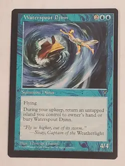 MTG Waterspout Djinn (Visions/Blue/U) - BGM - Image 1