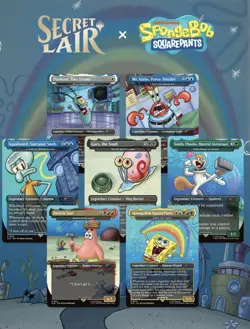 1x Legends Of Bikini Bottom Secret Lair Sealed Spongebob SquarePants MTG x1 - Image 2
