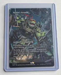 Ronin's Arsenal #15 Teenage Mutant Ninja Turtles Borderless Mythic Artifact NM/M - Image 1
