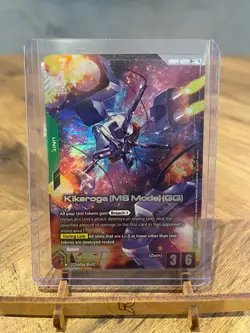 Gundam TCG Card Game Kikeroga (MS Mode) (GQ) GD04-022 R+ Alt Art English - Image 1