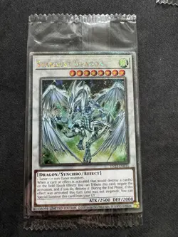 Yu-Gi-Oh! Stardust Dragon Limited Edition Quarter Century Card TN23-EN016 - Image 1