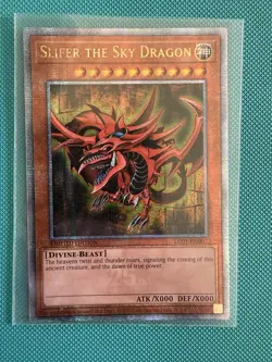 Slifer The Sky Dragon - LC01-EN002 - Quarter Century Secret Rare (Near Mint) - Image 1