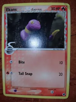 Ekans 47/101 Common – EX: Dragon Frontiers (2006) – HP - Image 1