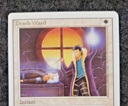 Death Ward Magic the Gathering Revised Common Never Played MTG NM+ (DS3D1K7) - Image 3