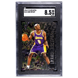 Kobe Bryant Rookie #181 sgc 8.5 1996-97 Fleer Metal Basketball Card NBA - Image 1