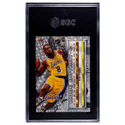 Kobe Bryant Rookie #181 sgc 8.5 1996-97 Fleer Metal Basketball Card NBA - Image 2