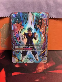 Dragon Ball Super: Fusion World - Blazing Aura Vegito FB02-139 SCR* Alt Art - Image 1