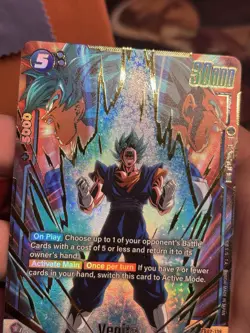 Dragon Ball Super: Fusion World - Blazing Aura Vegito FB02-139 SCR* Alt Art - Image 2