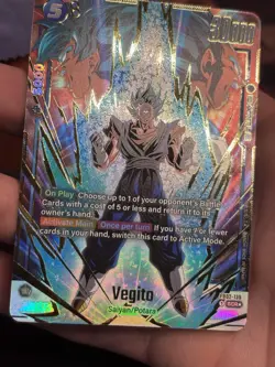 Dragon Ball Super: Fusion World - Blazing Aura Vegito FB02-139 SCR* Alt Art - Image 3