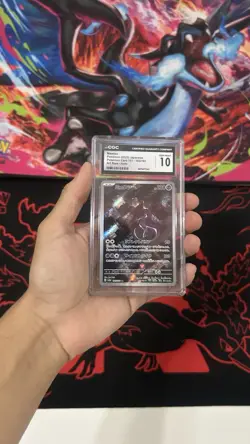 Pokemon Mewtwo Art Rare Holo CGC 10 Sv2a Card 151 183/165 Japanese 2023 - Image 1