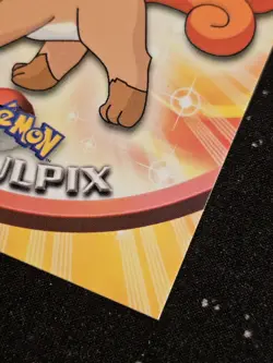 Vulpix #37, Pokemon TCG Blue Logo Topps TV Animation Edition, Reg, Light Play - Image 5