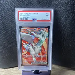 Pokemon Reshiram ex 158/086 Sv: White Flare Ultra Rare Holo PSA 9 2025 - Image 1