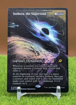 MTG: Edge of Eternities - Sothera, The Supervoid Showcase Foil Mythic 0360 NM - Image 1