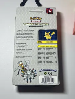 1 x Sealed Pokemon "Pikachu Power" Evolutions Theme Deck - Image 2
