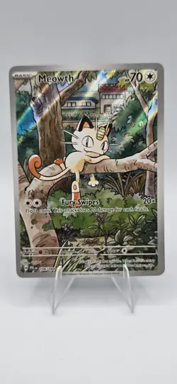 Meowth 106/094 Me02: Phantasmal Flames Holo Pokemon TCG - NM - Image 1
