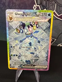 Glaceon ex 150/131 SIR – Prismatic Evolutions – Near Mint – Pokemon TCG - Image 1