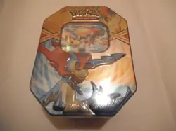 2013 Pokemon Keldeo EX Tin-Black & White Plasma Storm **Factory Sealed/English** - Image 1