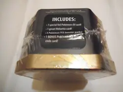 2013 Pokemon Keldeo EX Tin-Black & White Plasma Storm **Factory Sealed/English** - Image 4