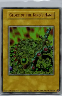 Glory of the King's Hand Ultra Rare King of Games: Yugi's Legendary Decks LP-NM - Image 1