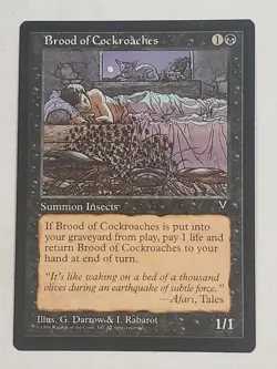 MTG Brood of Cockroaches (Visions/Black/U) - BGM - Image 1