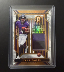 ZAY FLOWERS 2023 Panini Gold Standard Newly Minted Rookie Card #NM-42 11/49 - Image 1