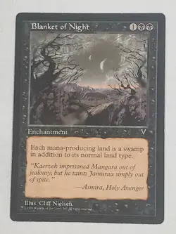 MTG Blanket of Night (Visions/Black/U) - BGM - Image 1