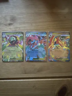 Mega Meganium Ex Emboar Ex Feraligatr Ex Promo 034 035 036 - Image 1