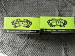 Pokemon TCG Perfect Order 2x Pokemon Center Elite Trainer Box ETB New & Sealed - Image 3