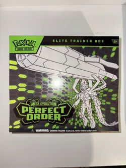 Pokemon TCG: Mega Evolution - Perfect Order Elite Trainer Box ETB - NEW SEALED - Image 1