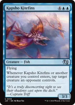 Kapsho Kitefins - Near Mint MTG Foundations Jumpstart - Image 1