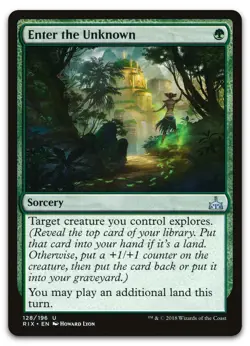 Enter the Unknown #128 (NM) Rivals of Ixalan RIX Magic MTG - Image 1